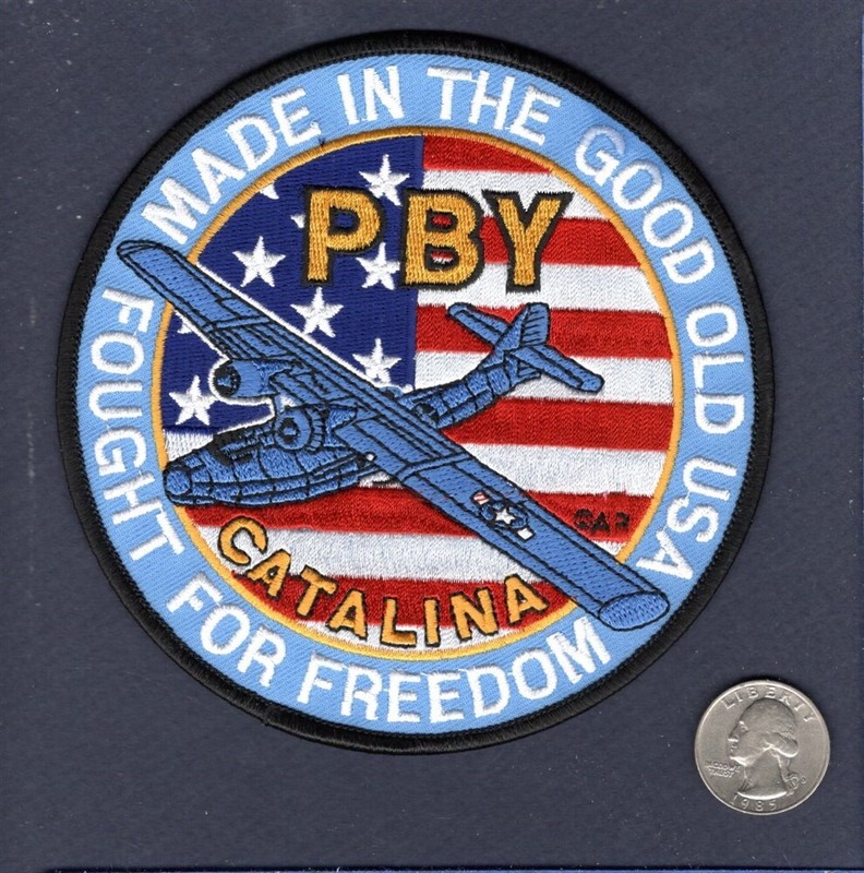 PBY CATALINA WW2 US NAVY Consolidated VP VPB Patrol Squadron Aircraft Patch
