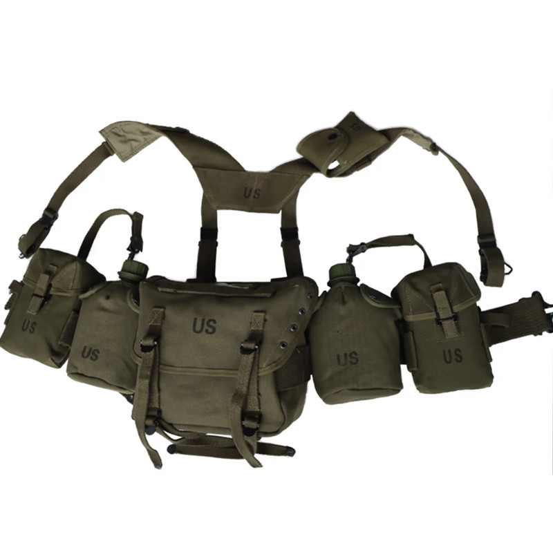 Vietnam War U.S .M1956 M1961 M16A1 Fieldgear Packages Equipment Longer Version