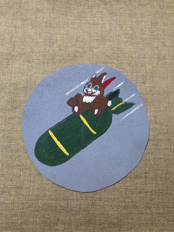 WWII USAAF Army Air Force bomb Squadron Patch Thumper