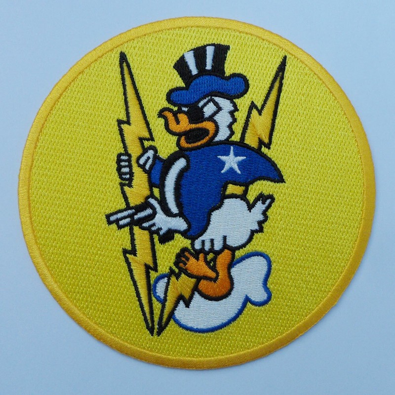 WW2 US Army Air Force 375th Fighter Squadron 361 Fighter Group Embroidered Patch