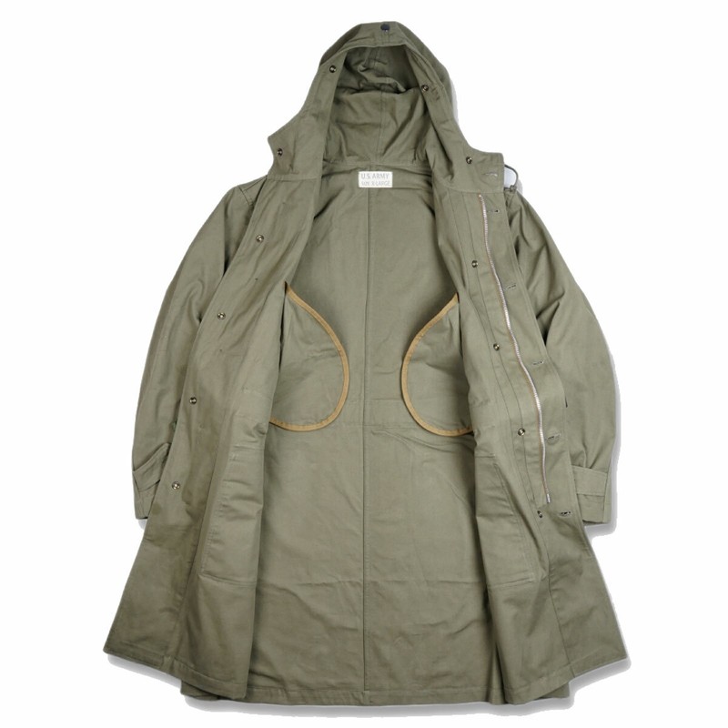 repro WWII US Army M47 Parka Overcoat Coat Cotton Size XL gallery