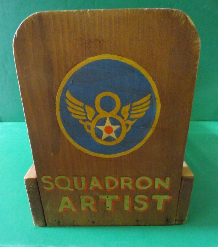 355TH FIGHTER GROUP SQUADRON ARTIST WOOD CASE gallery