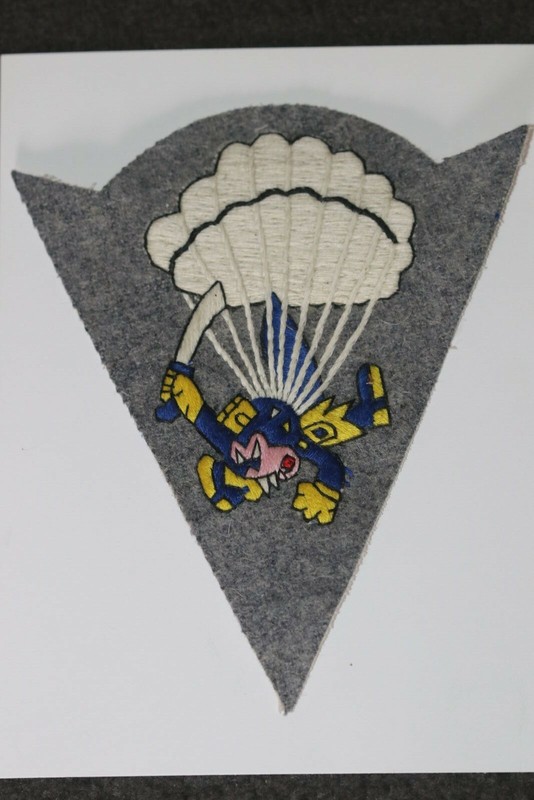 WWII US ARMY 515TH PARACHUTE INFANTRY REGIMENT P.I.R 515 POCKET PATCH BADGE