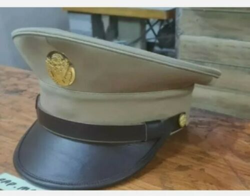 Hat Cap kepi - Custom USA Army Officer Hat with Eagle Emblem Badge Military Cap gallery